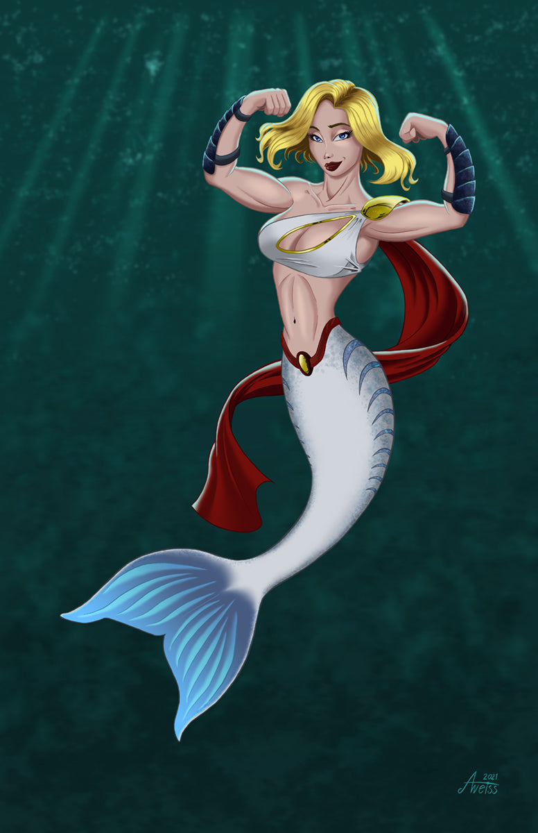 POWER GIRL, POWERFUL CURRENTS