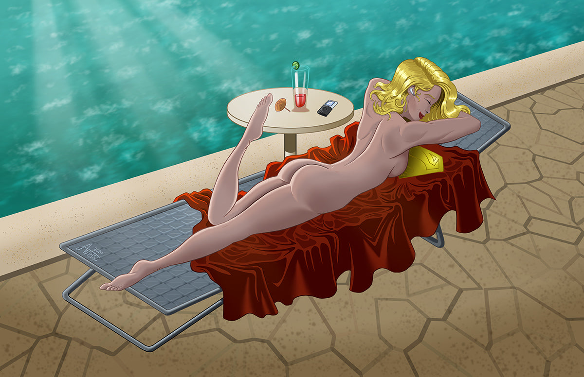 SUPERGIRL, SOLAR RECHARGING