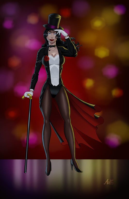 ZATANNA, SPELLBINDING STAGECRAFT