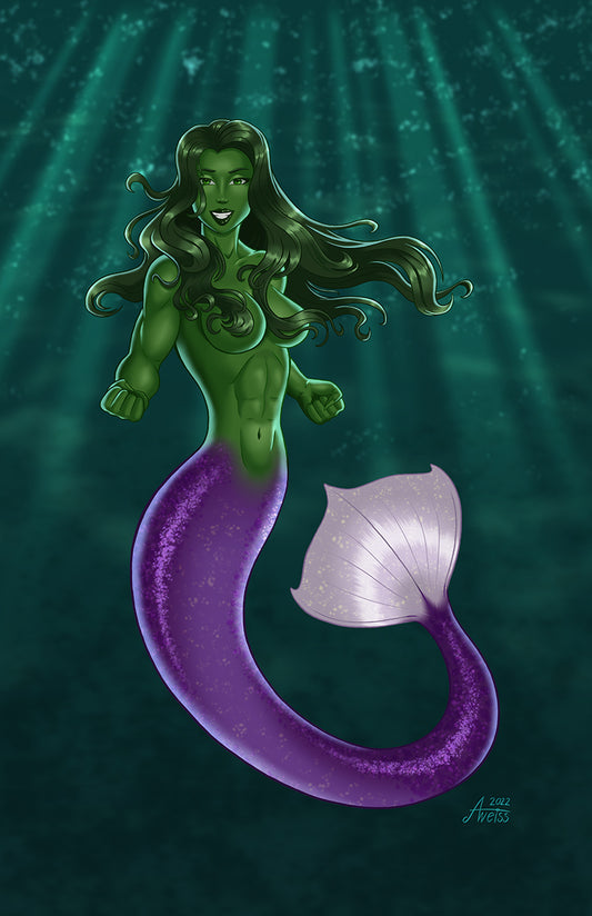 SHE-HULK, SIREN in the GREEN SEA